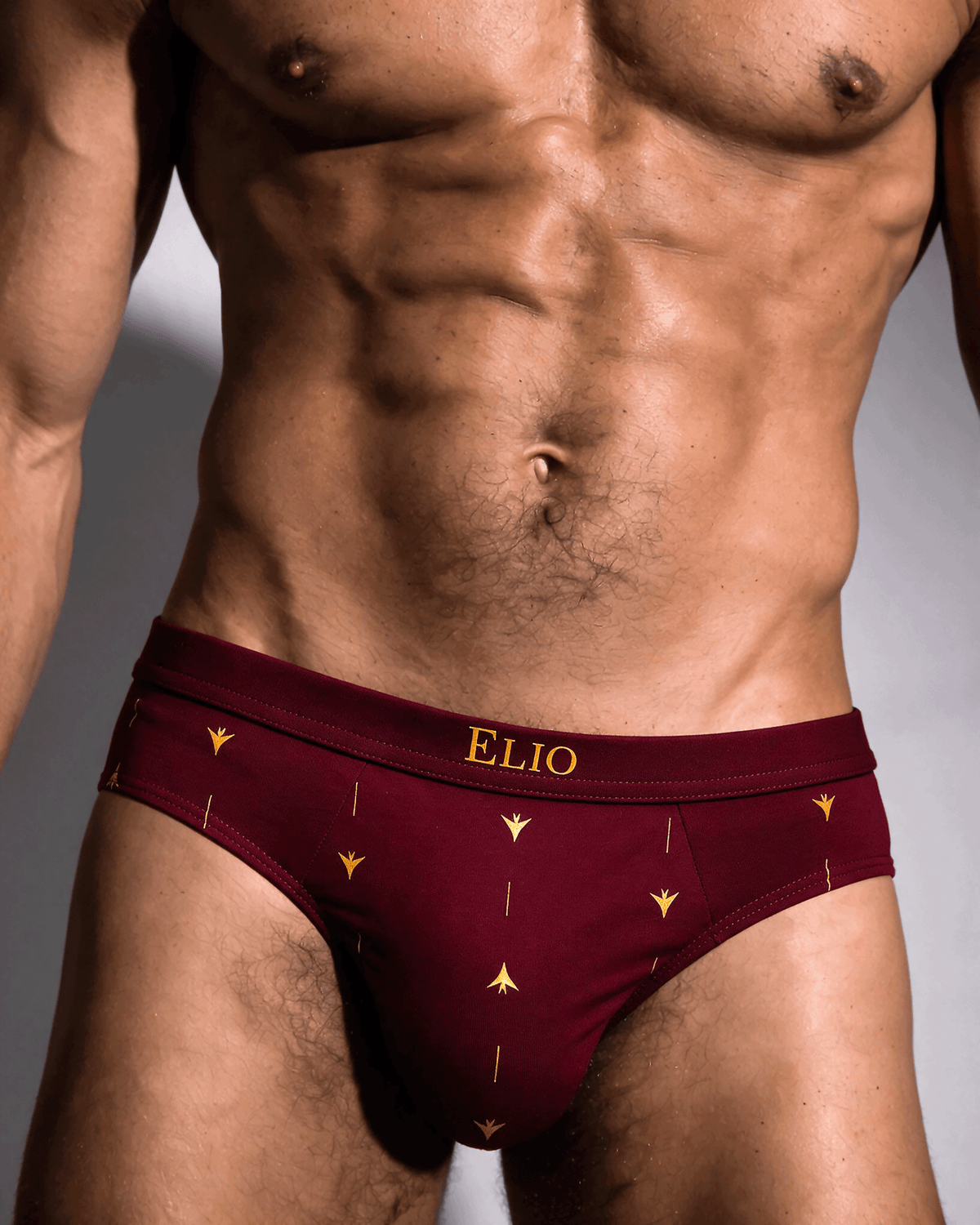 Crimson Cotton Brief