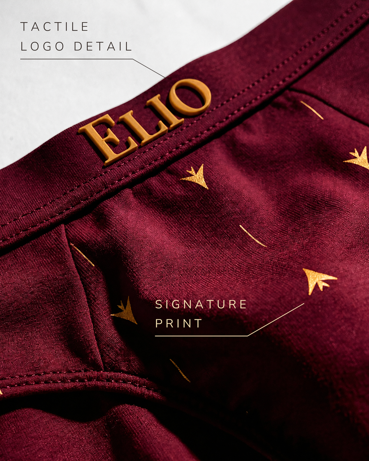 ELIO Crimson brief product information graphic